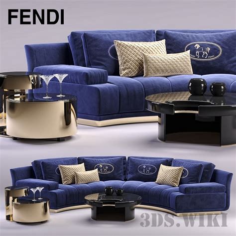 Fendi sofa design